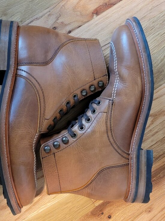 Parkhurst Boots Niagara 602M Moc Toe Veg Retan 8D main image 5